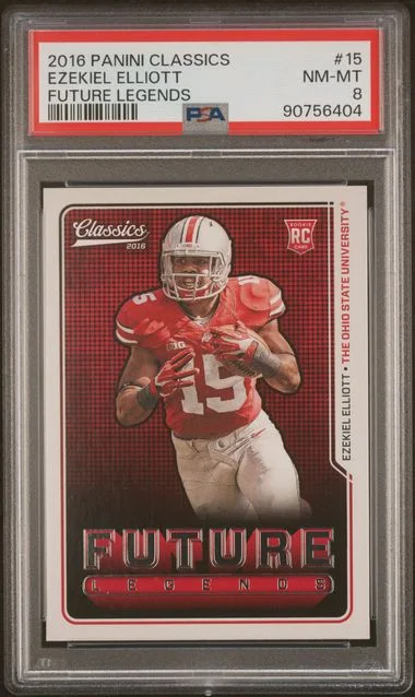 2016 Panini Ezekiel Elliott Classics Future Legends #15 card image