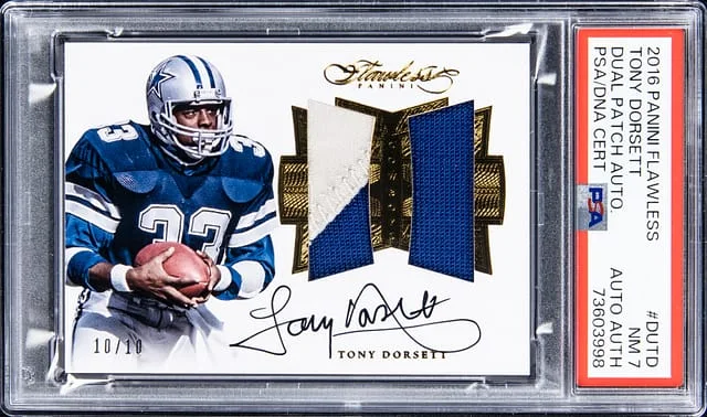 2016 Panini Flawless Dual #no-number card image
