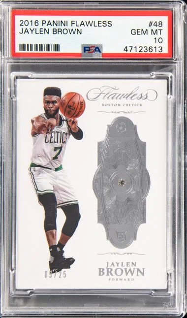 2016 Panini Flawless Jaylen Brown #48 card image