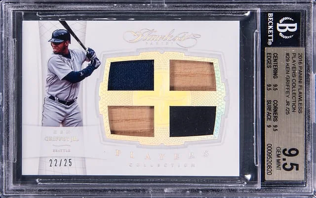 2016 Panini Flawless Ken Griffey Jr. Players Collection #29 card image