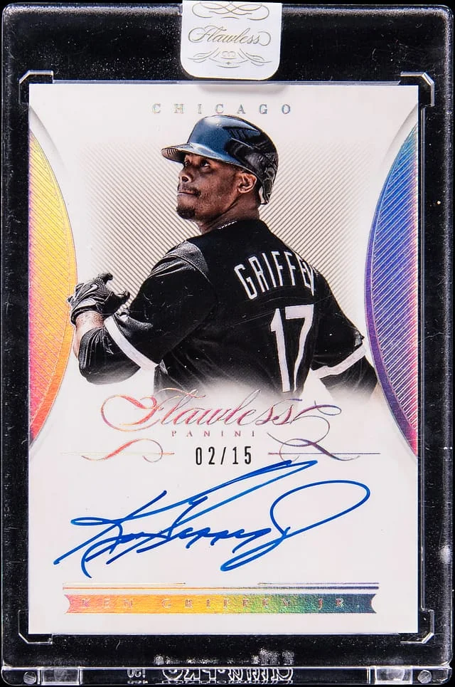 2016 Panini Flawless Ken Griffey Jr. Signatures #FS-KG card image