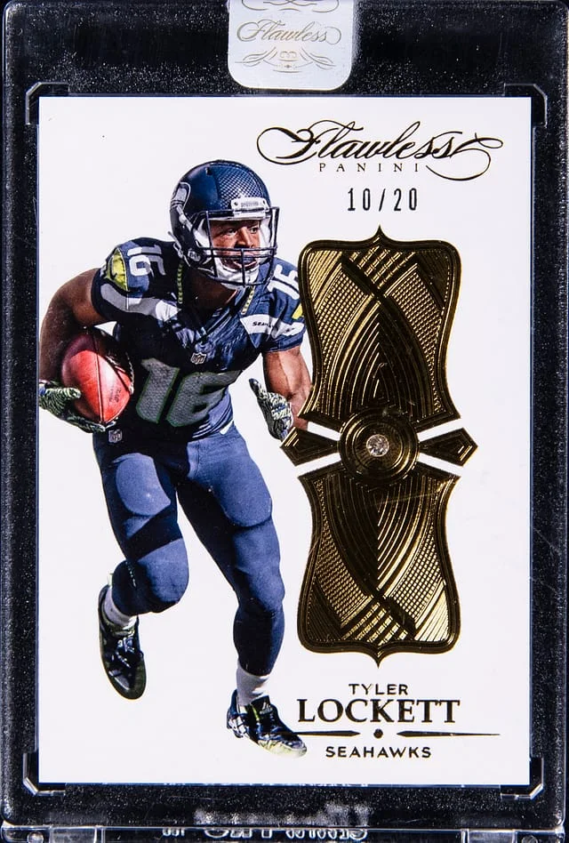 2016 Panini Flawless Tyler Lockett Diamond #72 card image