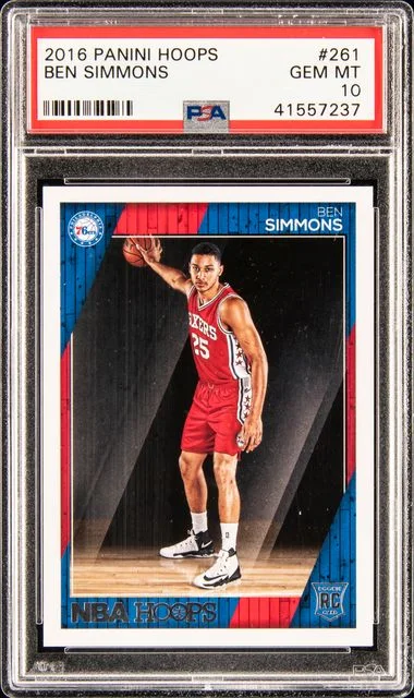 2016 Panini Hoops Ben Simmons #261 card image