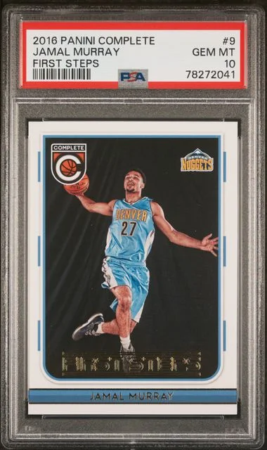 2016 Panini Jamal Murray Complete First Steps #9 card image