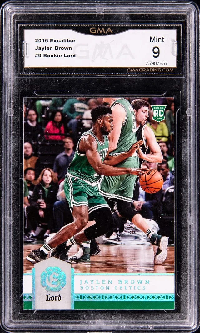 2016 Panini Jaylen Brown - GMA Excalibur Lord #9 card image