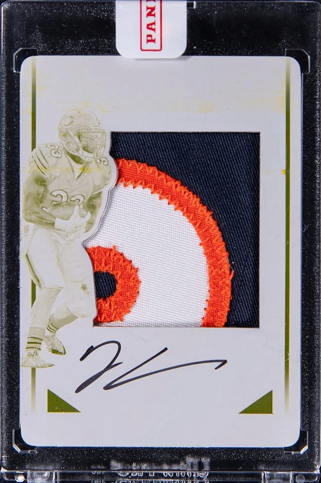 2016 Panini Jeremy Langford Preferred Silhouettes Printing Plate #30 card image