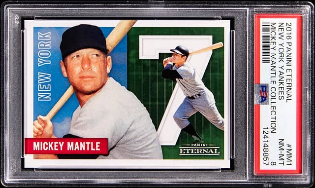 2016 Panini Mickey Mantle Eternal Collection #MM1 card image