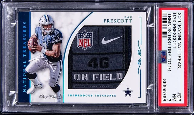 2016 Panini National Tresures Tremendous Treasure Laundry #no-number card image