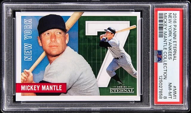 2016 Panini New York Yankees Eternal Mickey Mantle Collection #MM1 card image