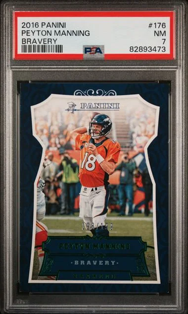 2016 Panini Peyton Manning Bravery #176 card image