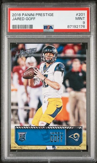 2016 Panini Prestige Jared Goff #201 card image