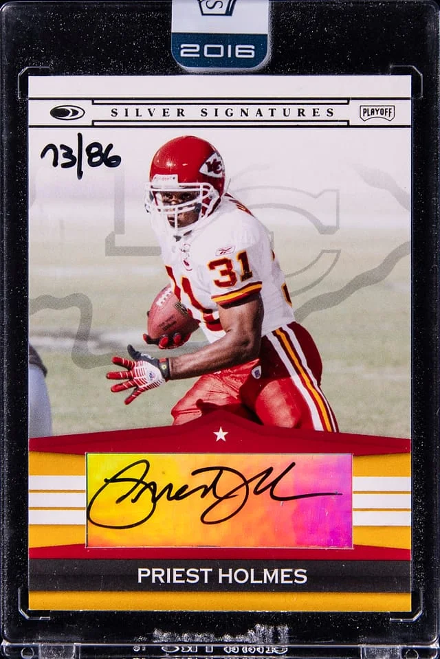 2016 Panini Priest Holmes Honors 2008 Donruss Recollection #SS-PH card image