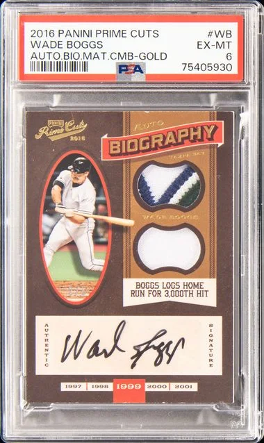 2016 Panini Prime Cuts #no-number card image
