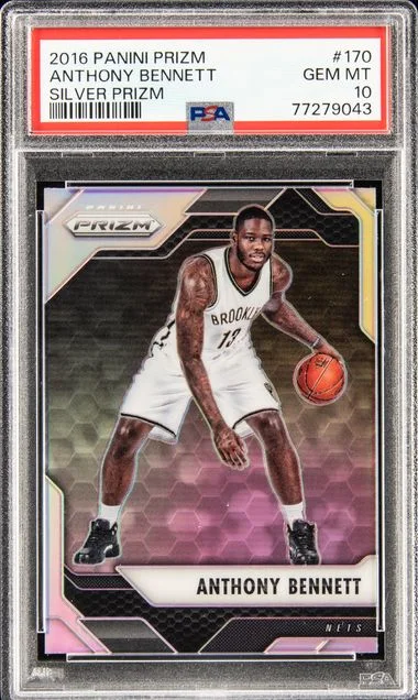 2016 Panini Prizm Anthony Bennett Silver Prizm #170 card image