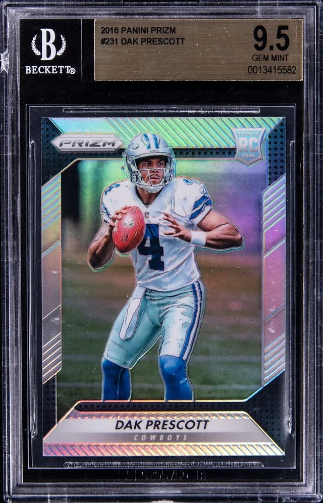 2016 Panini Prizm Dak Prescott Silver Prizm #231 card image