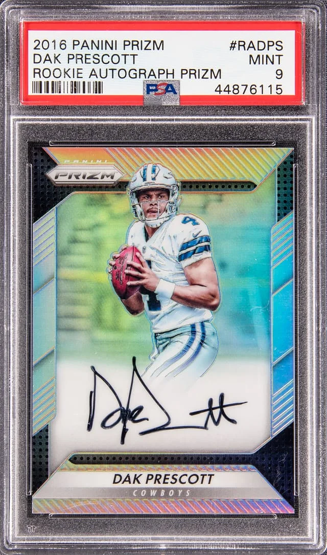 2016 Panini Prizm Dak Prescott Autograph #RADPS card image