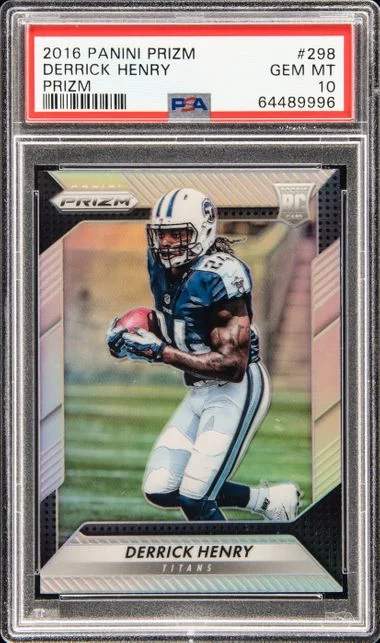 2016 Panini Prizm Derrick Henry Silver Prizm #298 card image