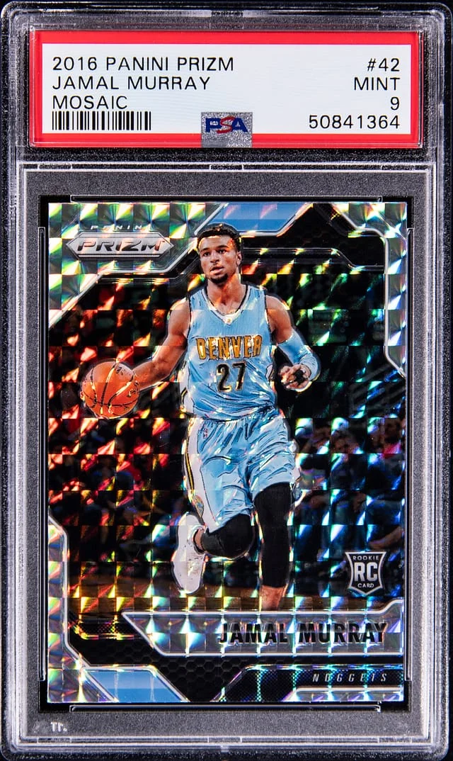 2016 Panini Prizm Jamal Murray Mosaic #42 card image