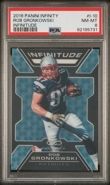 2016 Panini Rob Gronkowski Infinity Infinitude #I-10 card image