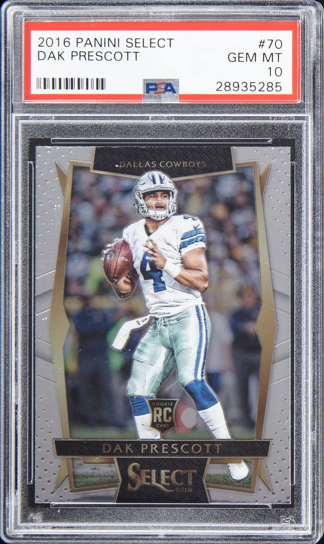2016 Panini Select Dak Prescott #70 card image