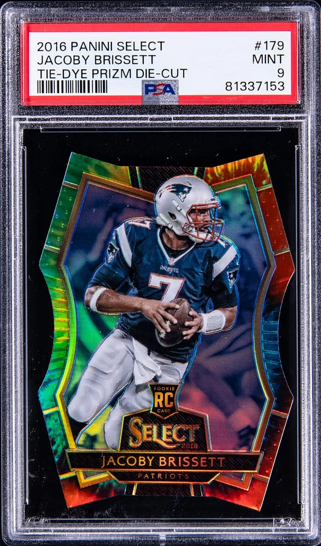 2016 Panini Select Jacoby Brissett Tie-Dye #179 card image