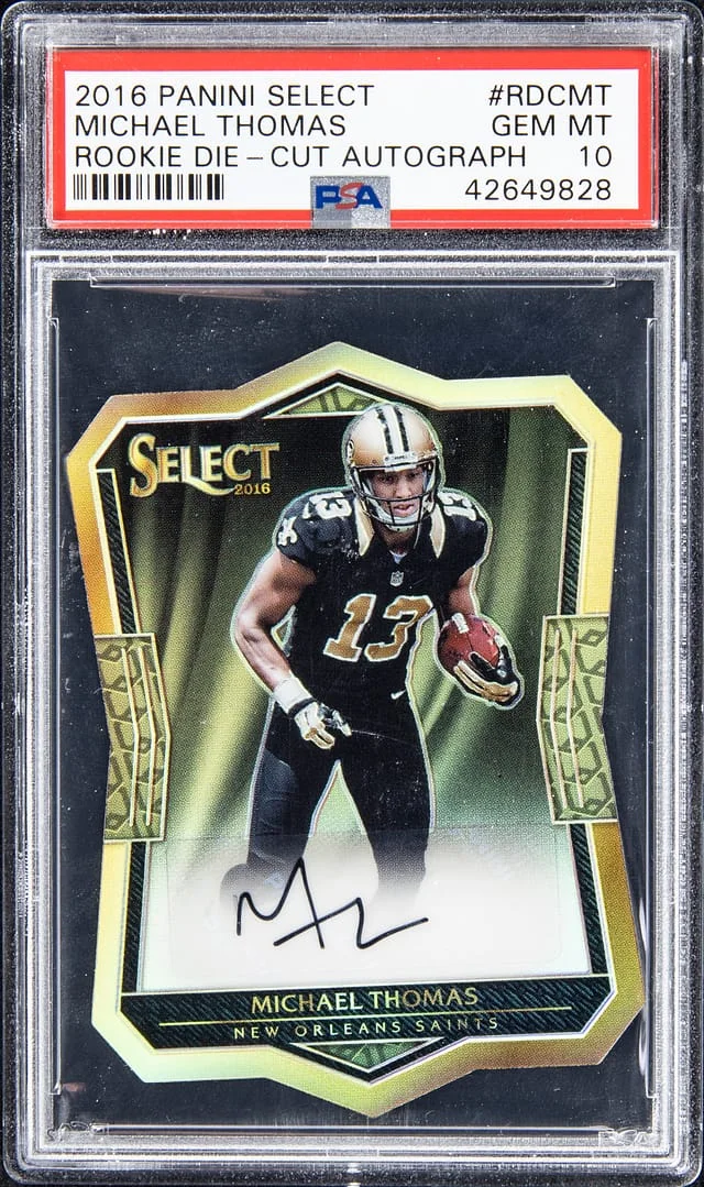 2016 Panini Select Michael Thomas Die Cut #RDC-MT card image