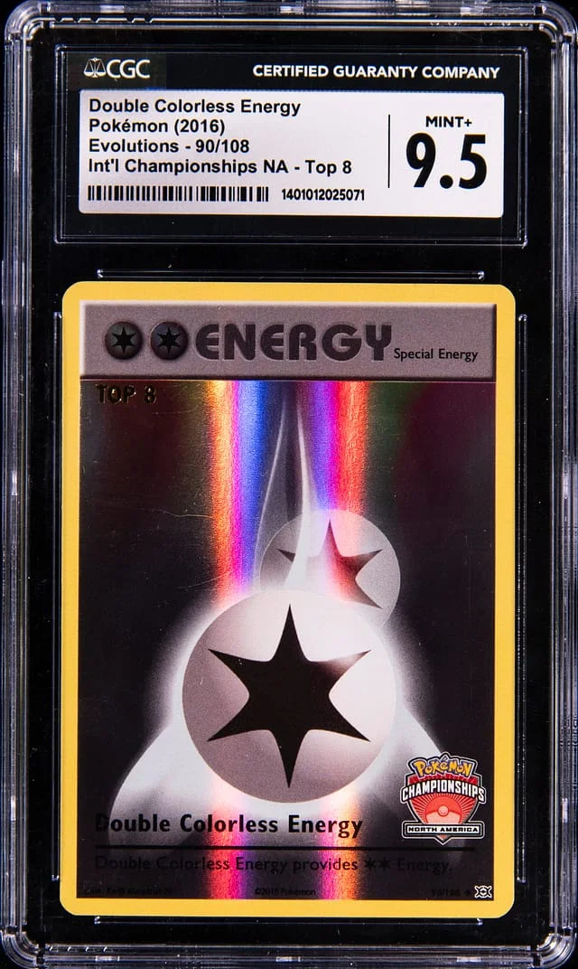 2016 Pokemon Evolutions International Championships North America Top 8 Double Colorless Energy #90 card image