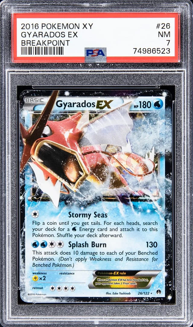 2016 Pokemon XY Breakpoint Gyarados #26 card image