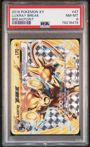 2016 Pokemon Xy Breakpoint Luxray Break #47 card image