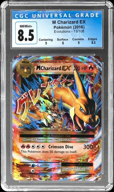 2016 Pokemon XY Evolutions M Charizard EX #13 card image