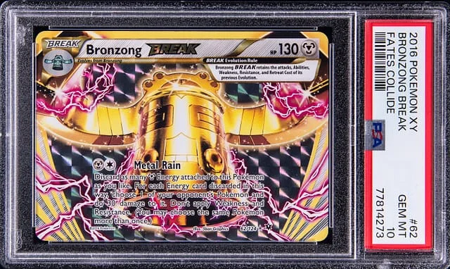 2016 Pokemon XY Fates Collide Bronzong Break #62 card image