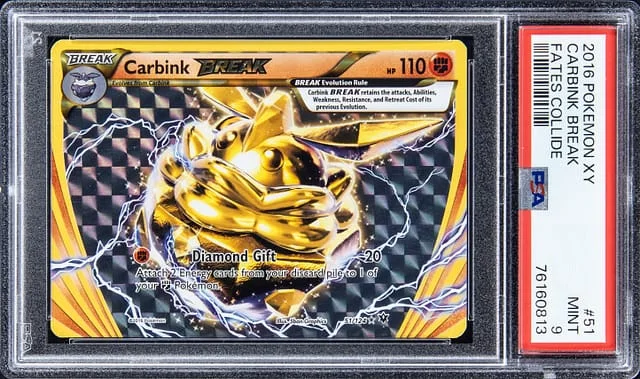 2016 Pokemon XY Fates Collide Carbink Break #51 card image