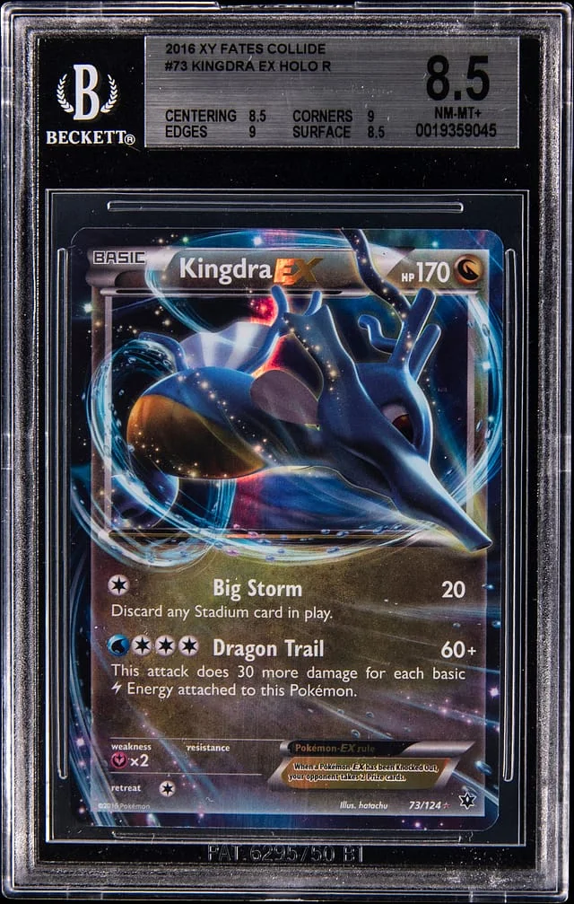 2016 Pokemon XY Fates Collide Holo Kingdra #73 card image
