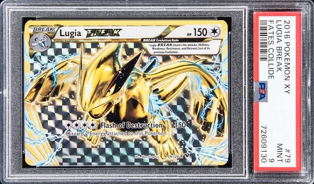 2016 Pokemon XY Fates Collide Lugia Break #79 card image