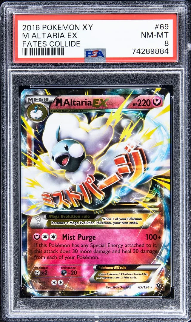 2016 Pokemon XY Fates Collide M Altaria EX #69 card image