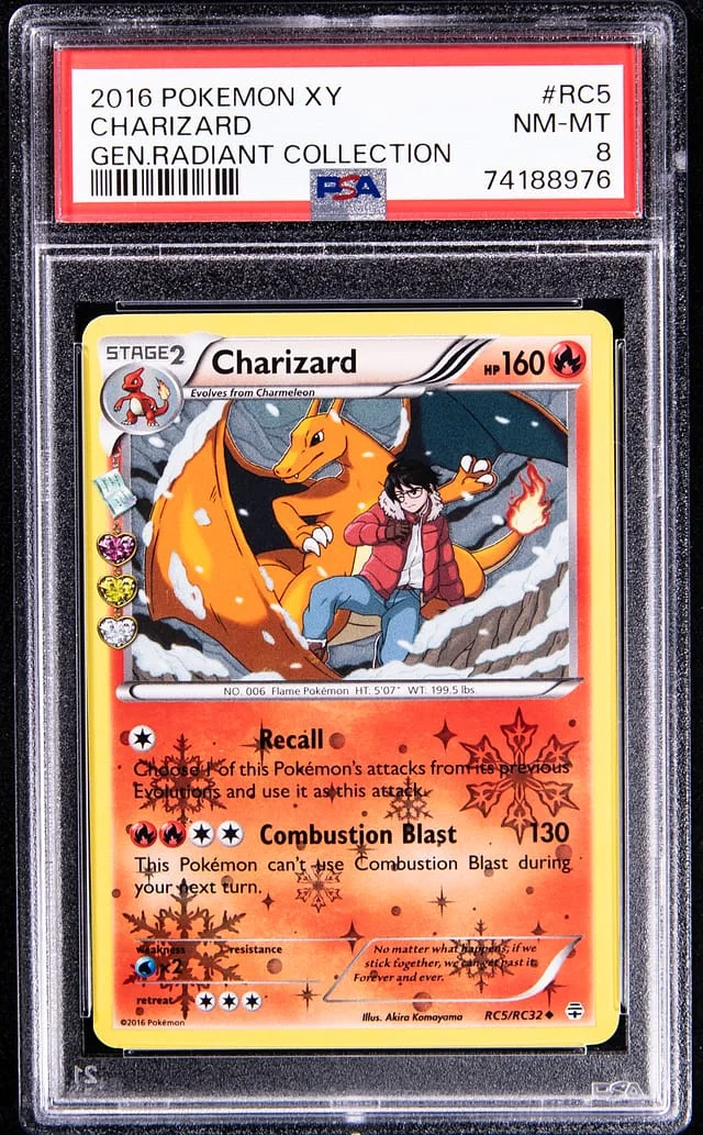 2016 Pokemon XY Generations Radiant Collection Charizard #RC5 card image