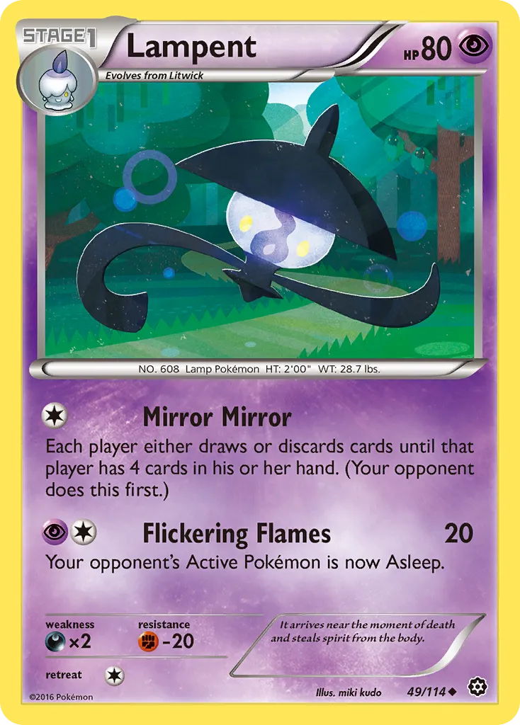 2016 Steam Siege Lampent #049/114 Uncommon card image