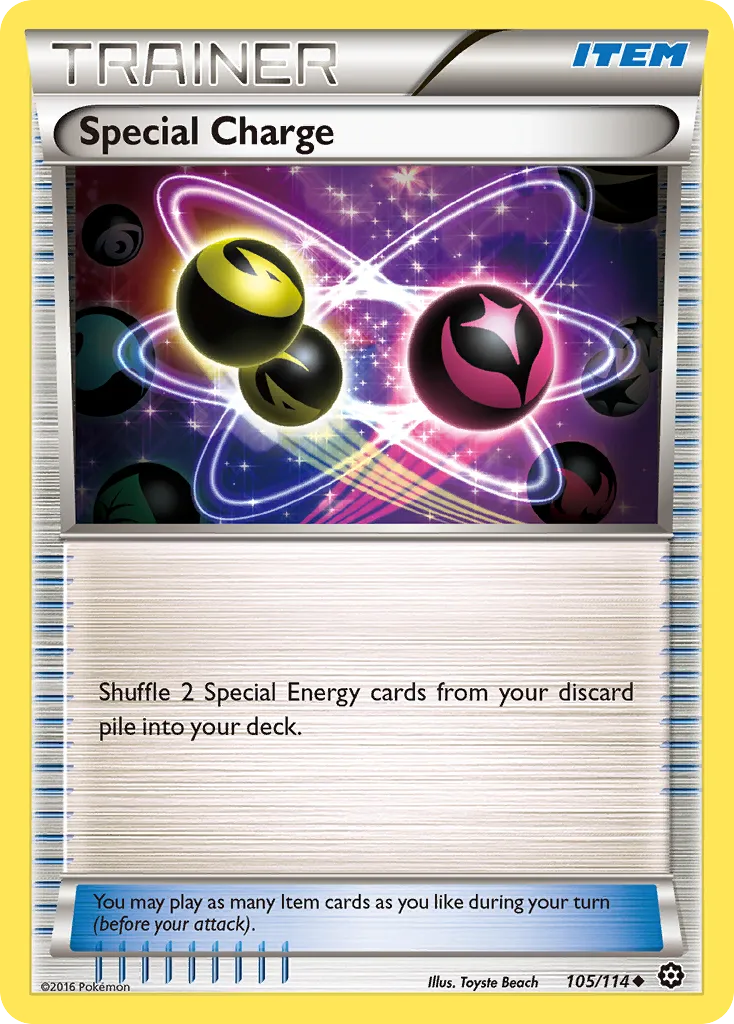 2016 Steam Siege Special Charge #105/114 Uncommon card image