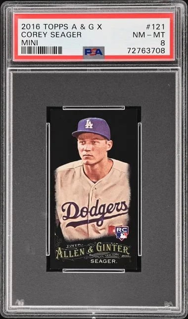 2016 Topps Allen & Ginter Corey Seager X Mini #121 card image