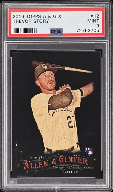2016 Topps Allen & Ginter Trevor Story X #12 card image