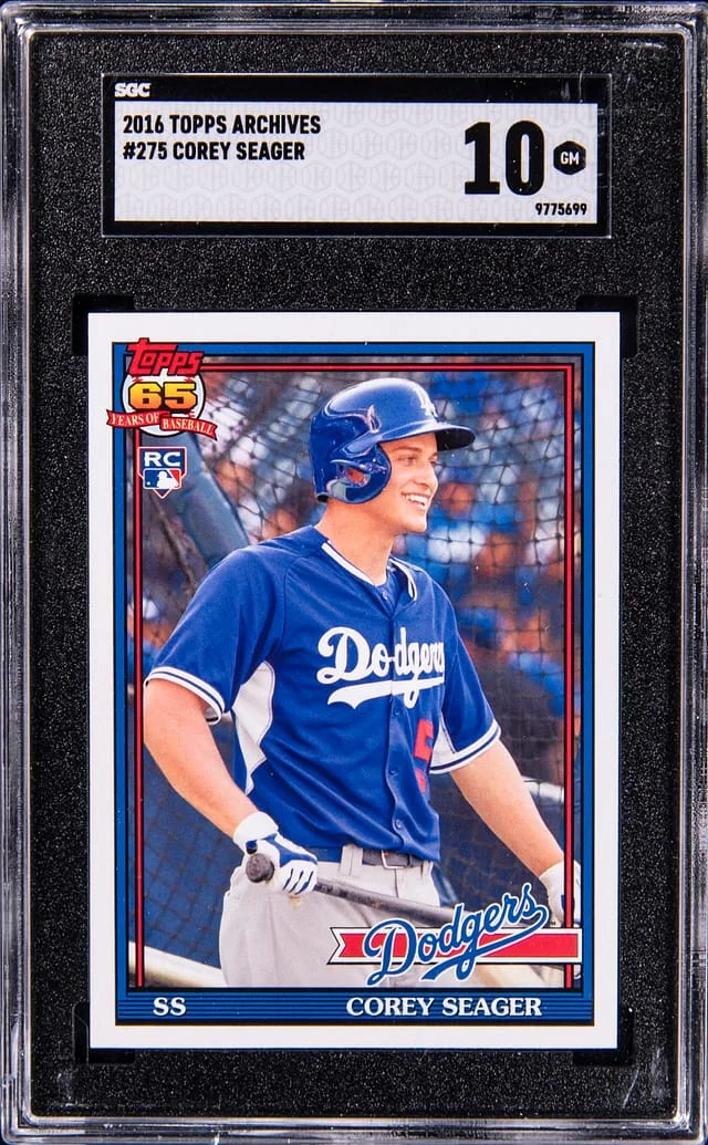 2016 Topps Archives Corey Seager #275 card image