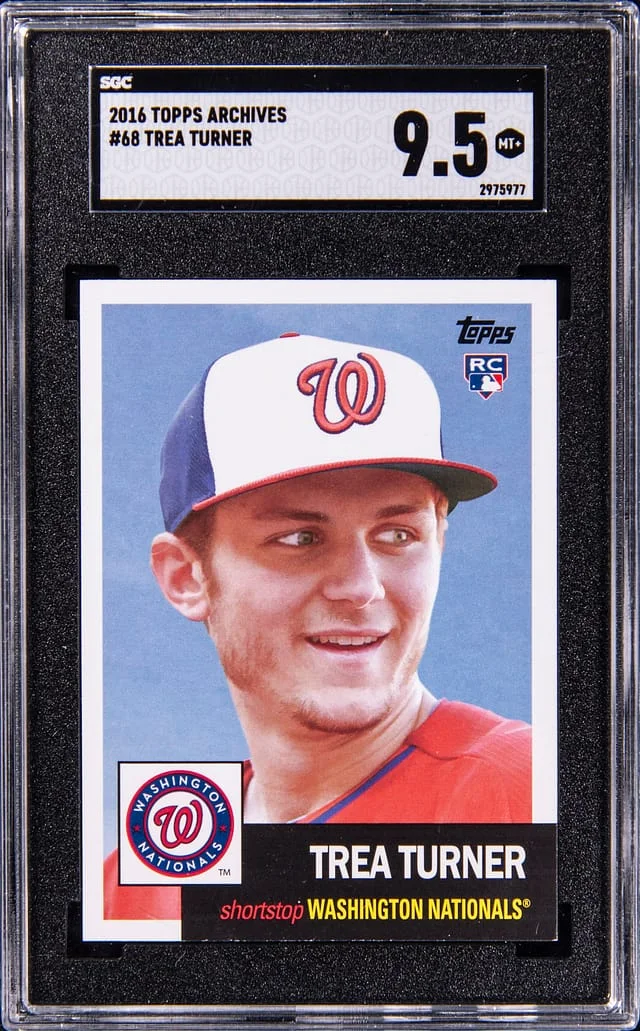 2016 Topps Archives Trea Turner #68 card image