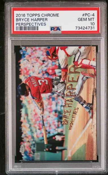 2016 Topps Chrome Bryce Harper Perspectives #Pc-4 card image