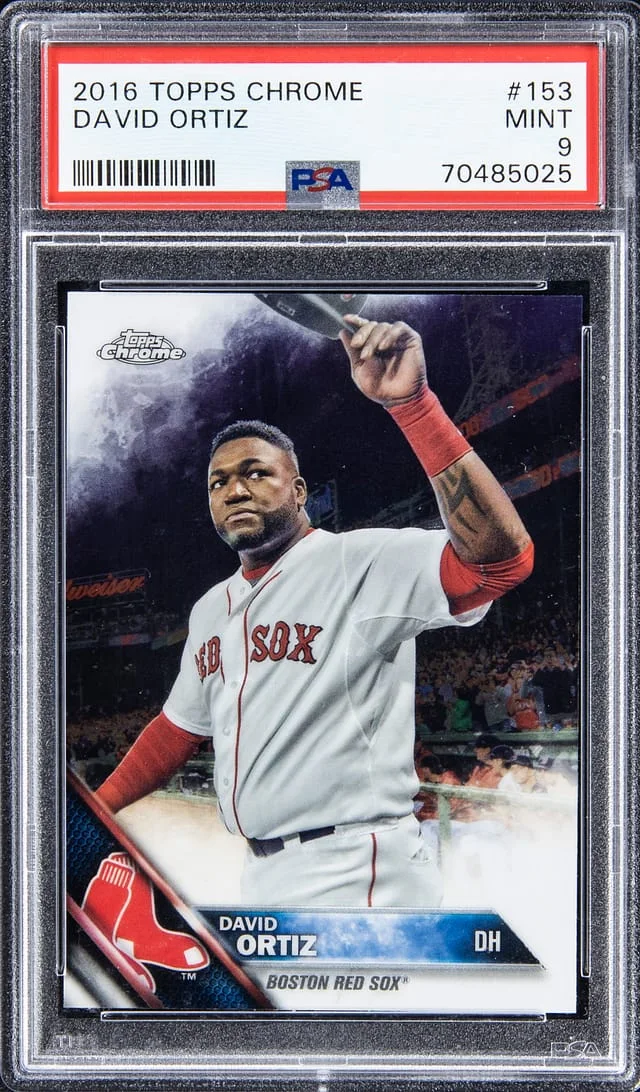 2016 Topps Chrome David Ortiz #153 card image