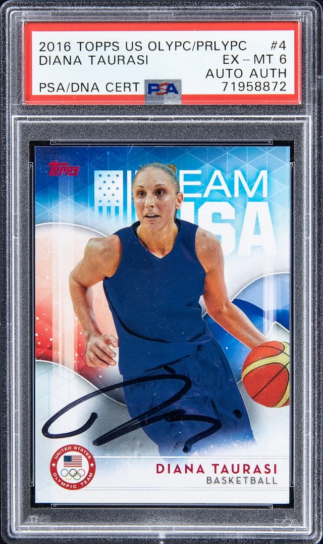 2016 Topps Diana Taurasi U.S. Olympic & Paralympics #4 card image
