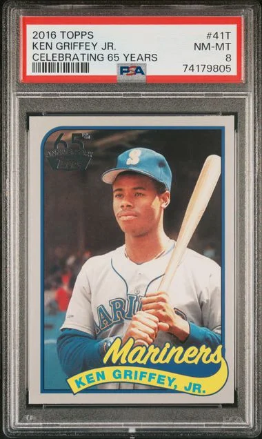 2016 Topps Ken Griffey Jr. Celebrating 65 Years #41T card image