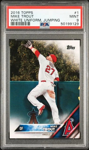2016 Topps Mike Trout #1 card image