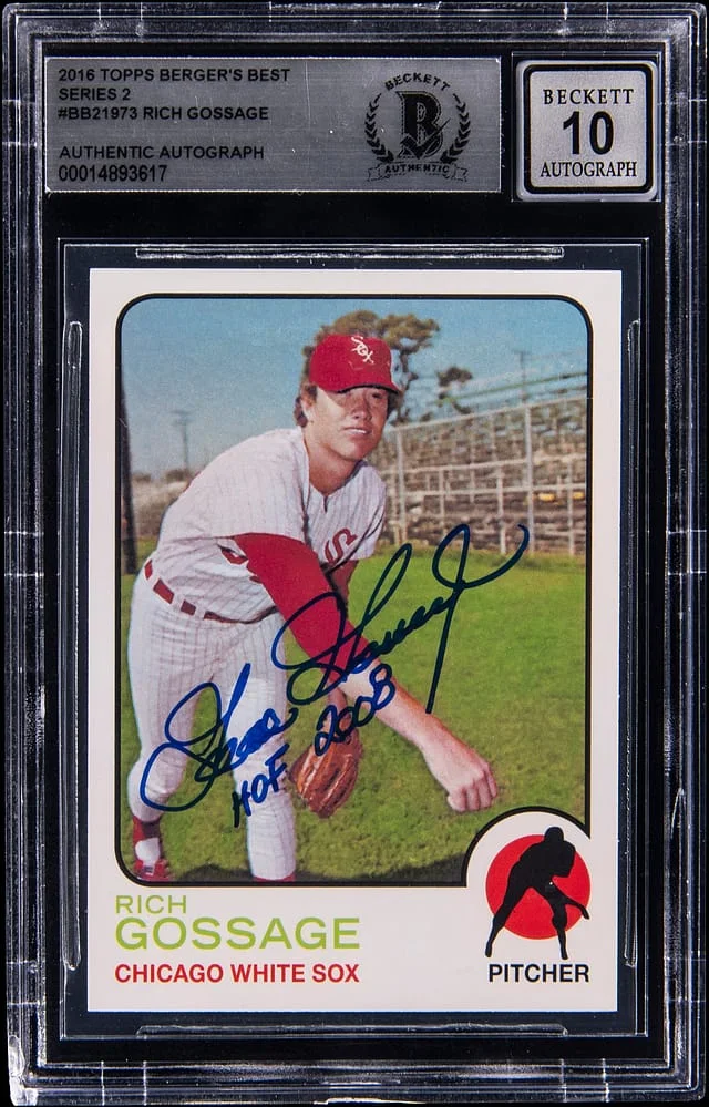 2016 Topps Rich Gossage Berger's Best Series 2 #BB2-1973 card image