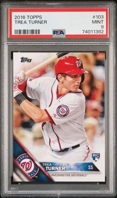 2016 Topps Trea Turner #103 card image