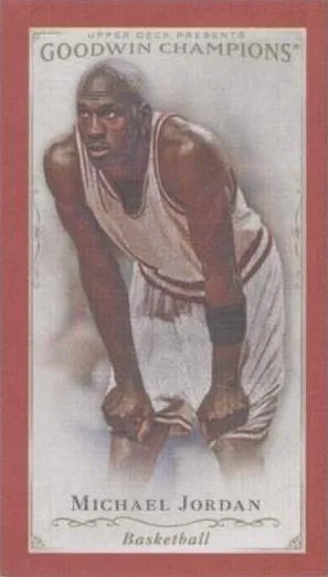 2016 Upper Deck Goodwin Champions Michael Jordan Canvas Minis Achievement #I card image